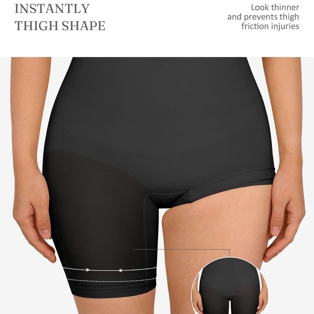 FEELINGIRL TUMMY CONTROL BODYSUIT BUTT LIFTER SHAPEWEAR - Picture 8 of 11